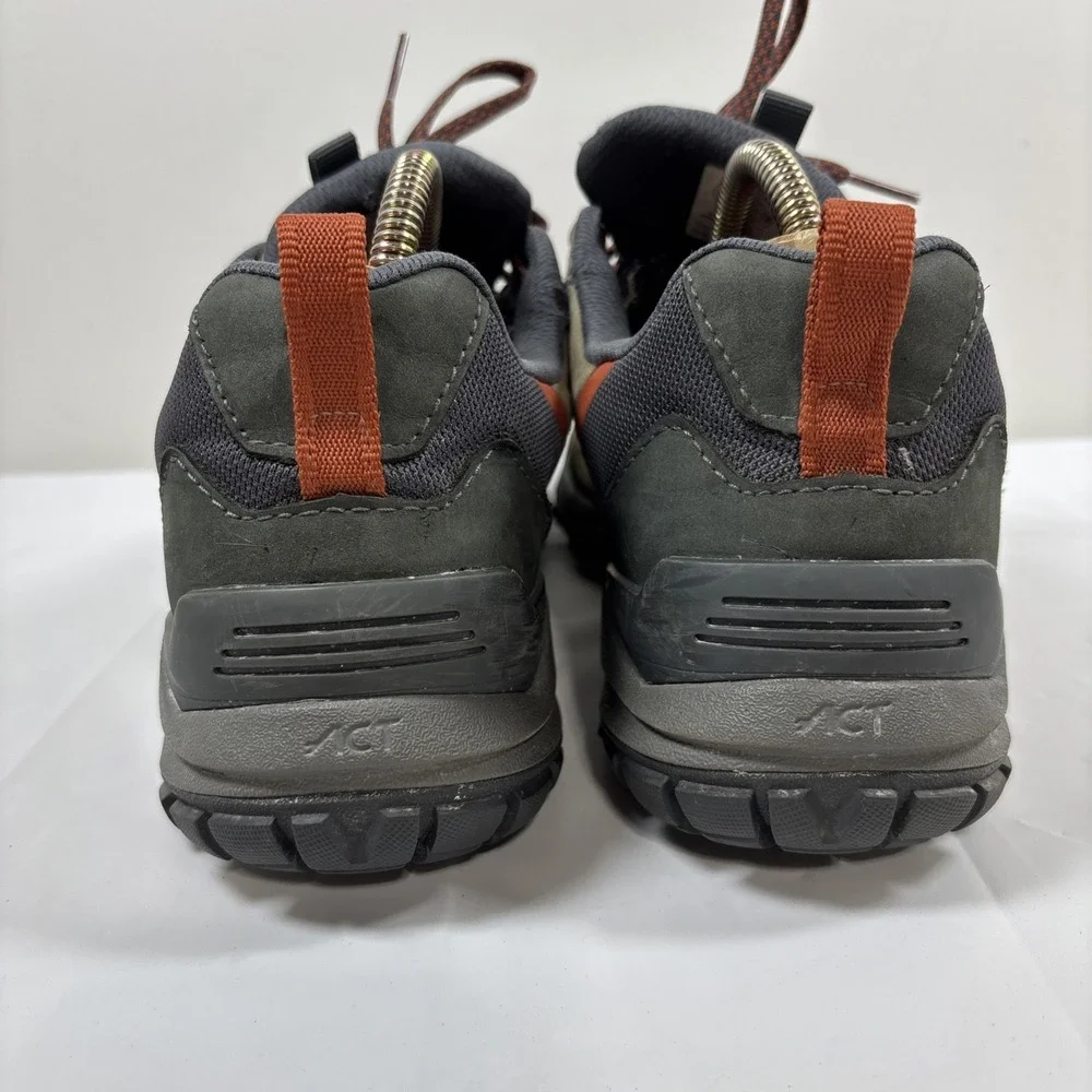 Oboz Sypes Mens 9.5 Low Top Brown Leather B-Dry Trail Hiking Shoes Waterproof